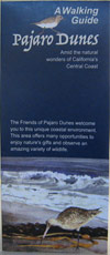 pajaro dunes trail guide brochure, front