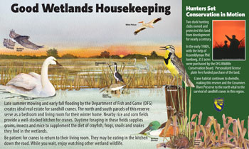 good wetlands housekeeping panel