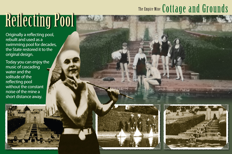 Empire Mine, Reflecting Pool Panel